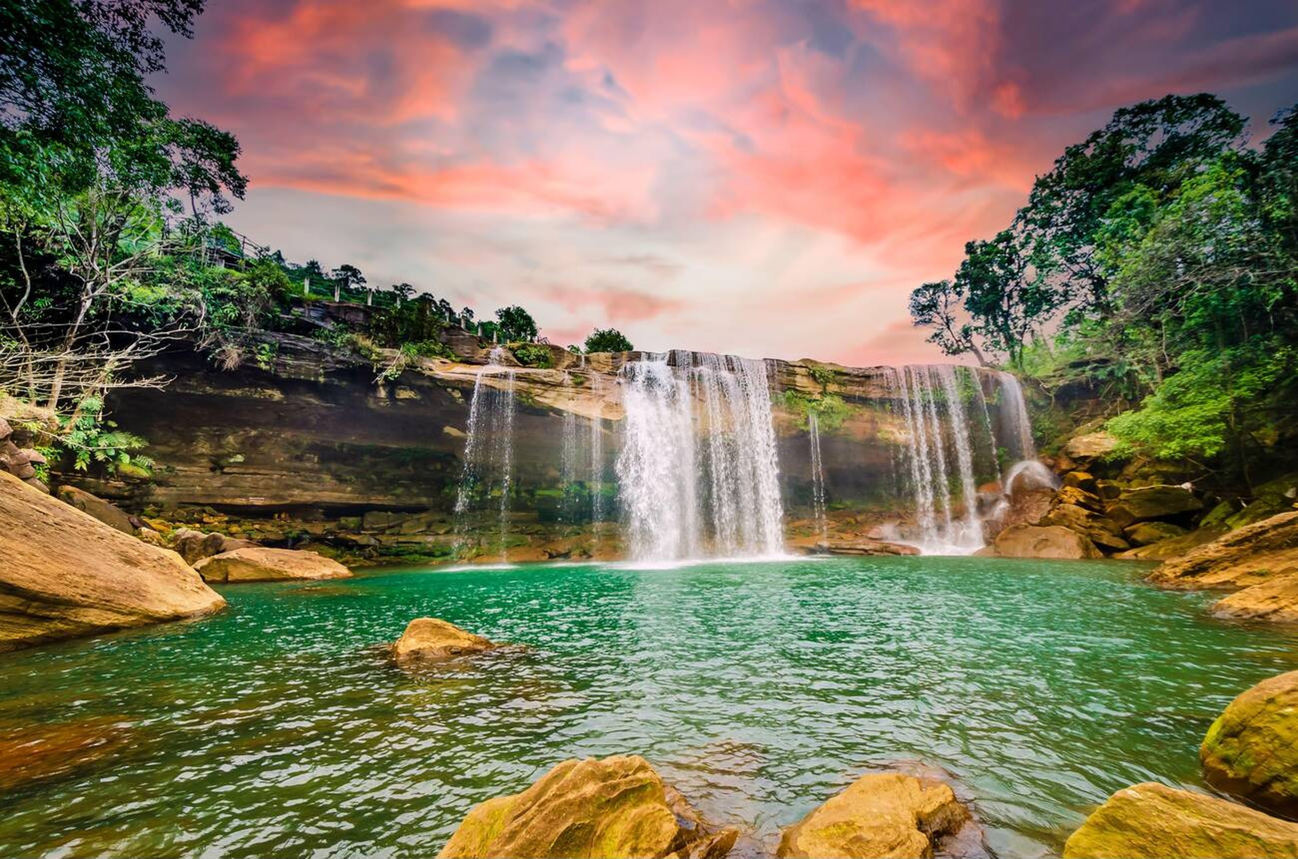 Waterfalls in Meghalaya